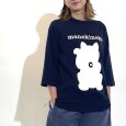 画像5: 招き猫プリント七分袖Ｔシャツ (5)